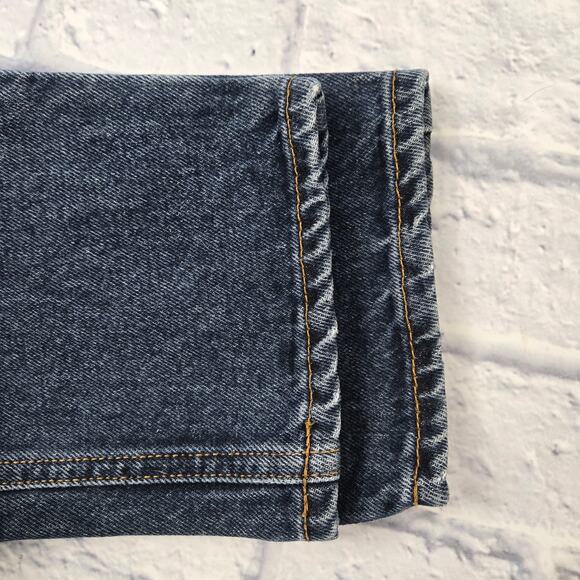 Vintage Union Made Calvin Klein Jeans Women's USA 90s size 4 Straight Leg - Picture 12 of 16